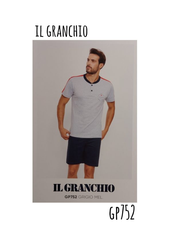 Pigiama Corto il Granchio Uomo Art. GP752